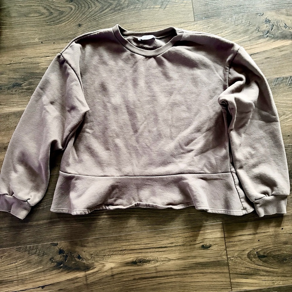 Zara Women’s Peplum Medium Sweatshirt - Picture 2 of 7